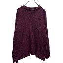 【中古】【古着】 Sportsgirl モヘア アクリル混紡 ニット セーター レディース S バーガンディ 古着卸 アメリカ仕入 a610-6084