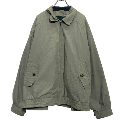【中古】【古着】 LONDONFOG ナイロン 中綿 ジャケット ロンドンフォグ L サイズ グリーン系 フルジップ ポケット付き 古着卸 アメリカ仕入 a610-6386 【中古】【古着】 LONDONFOG ナイロン 中綿 ジャケット ロンドンフォグ L サイズ グリーン系 フルジップ ポケット付き 古着卸 アメリカ仕入 a610-6386