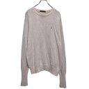 【中古】【古着】 RALPH LAUREN コットンニット セーター L レディース ラルフローレン ユーロ 古着卸 アメリカ仕入 a610-6449