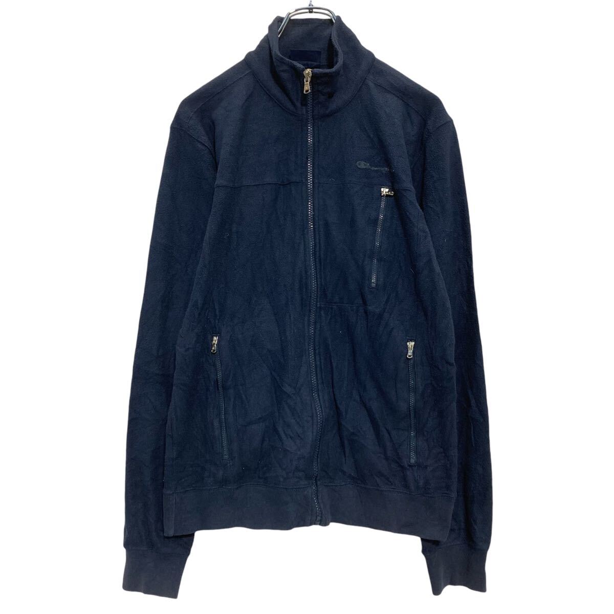 Other - 【中古】【古着】 Champion ジップアップ フリースジャケット M ネイビー チャンピオン 薄手 古着卸 アメリカ仕入 a610-6486