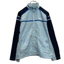 【中古】【古着】 adidas ジャケット アディダス キッズ M~ ライトブルー スポーツウェア フルジップ 古着卸 アメリカ仕入 a610-6925