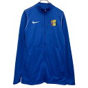 【中古】【古着】 NIKE ロゴ ジャージ ナイキ S ブルー フルジップ ワンポイント ポケット付き スポーティー 古着卸 アメリカ仕入 a610-7150