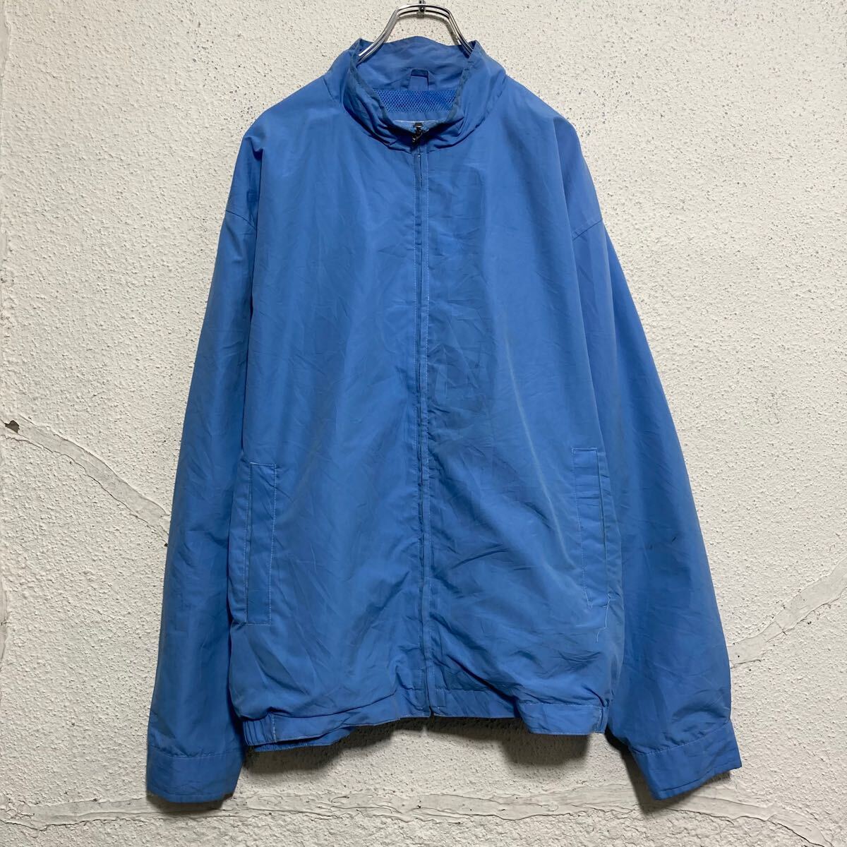 【中古】【古着】 Penmans ジャケット XL ライトブルー ビッグサイズ ブルゾン フルジップ 古着卸 アメリカ仕入 a610-7221