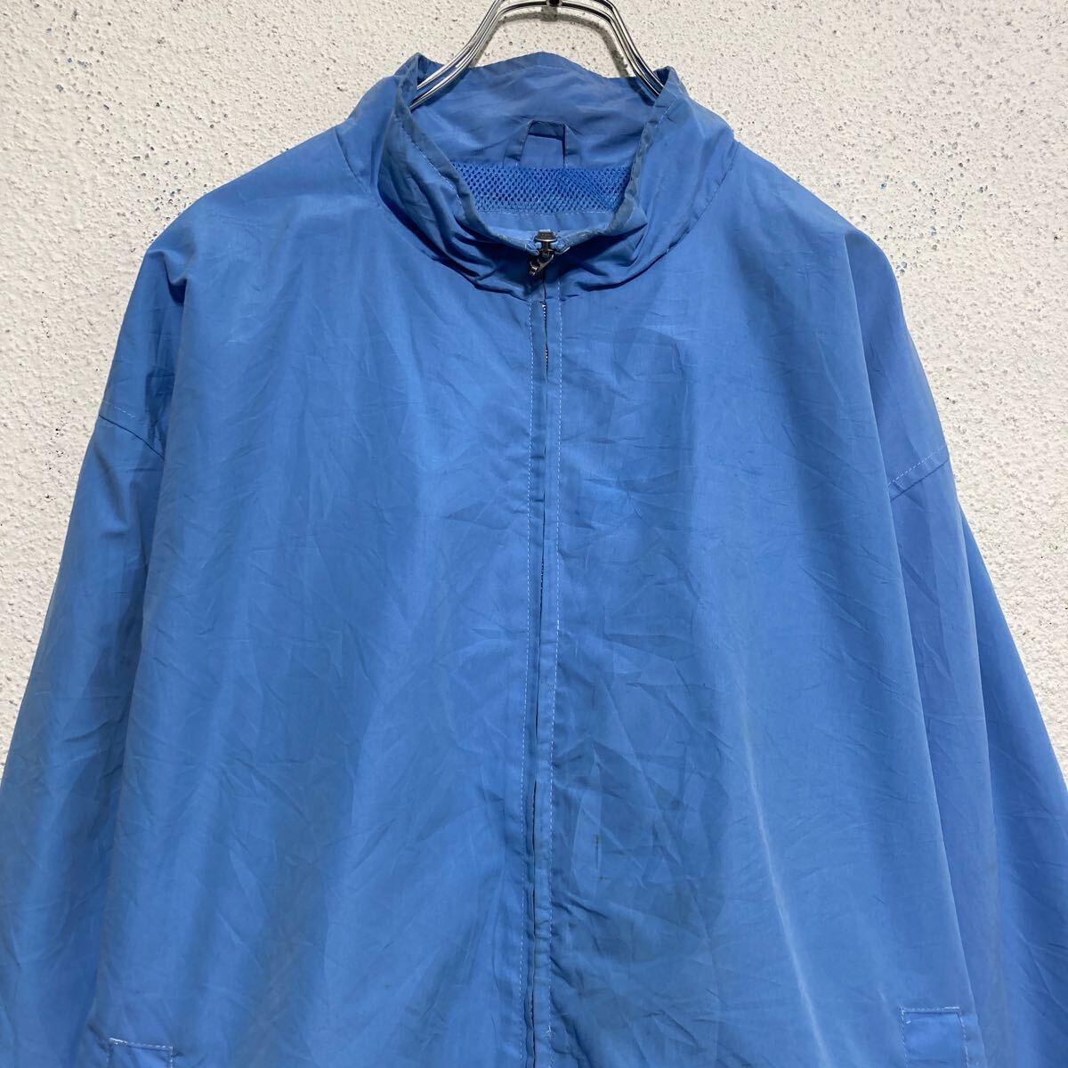 【中古】【古着】 Penmans ジャケット XL ライトブルー ビッグサイズ ブルゾン フルジップ 古着卸 アメリカ仕入 a610-7221