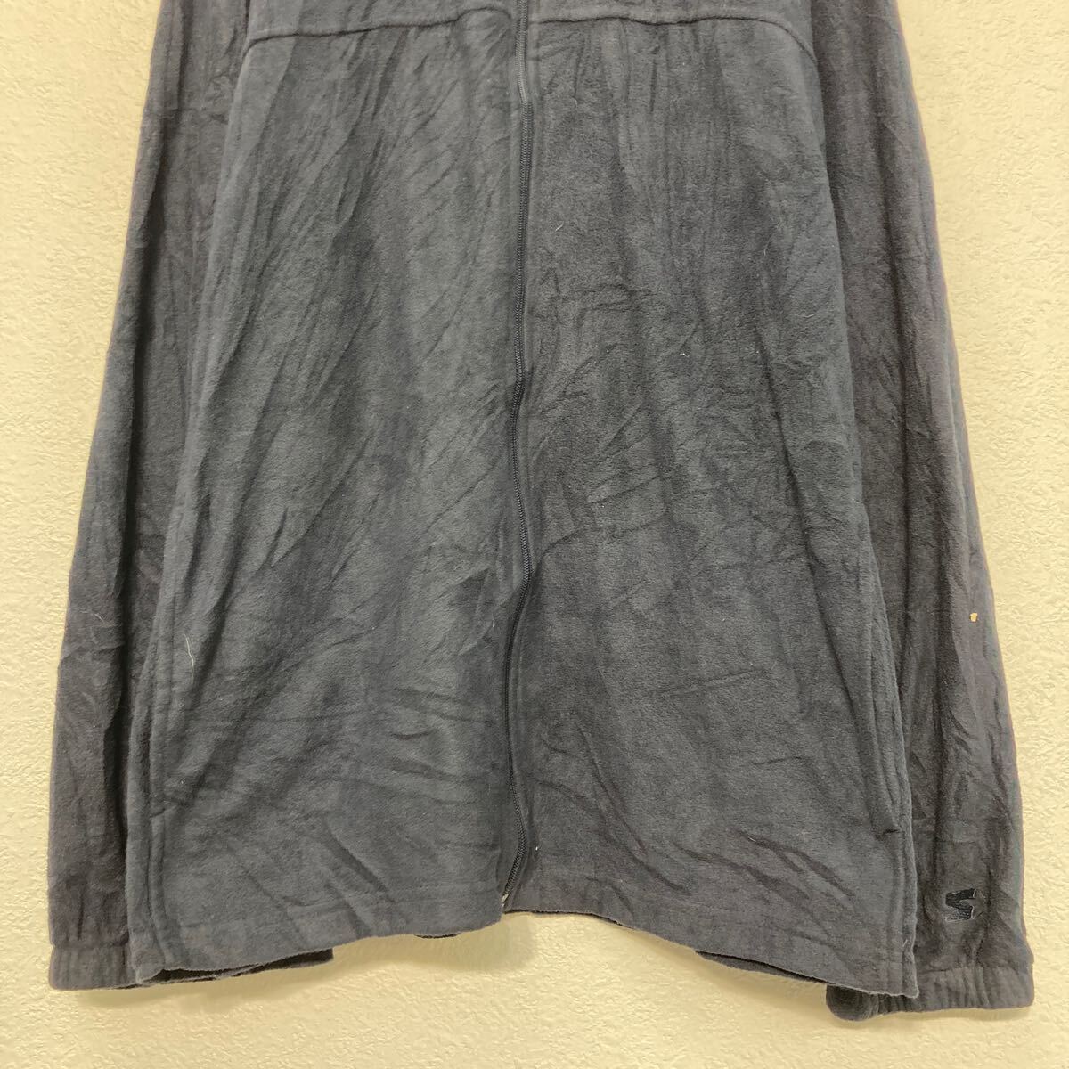 【中古】【古着】 STARTER フリース ジャケット スターター 2XL ネイビー フルジップ ビッグサイズ 古着卸 アメリカ仕入 a610-7394
