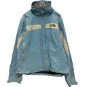 【中古】【古着】 THE NORTH FACE ジップアップ マウンテンジャケット レディース XS ライトブルー ノースフェイス 古着卸 アメリカ仕入 a610-7412