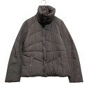 【中古】【古着】 GAP ナイロン ダウン ジャケット ギャップ レディース S グレー 防寒 ブルゾン フルジップ 古着卸 アメリカ仕入 a610-7630