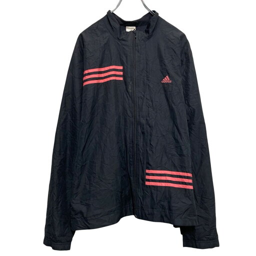 【中古】【古着】 adidas ジャケット アディダス レディース 2XL ブラック スポーツウェア ジャージ ブルゾン フルジップ 古着卸 アメリカ仕入 a610-7644 【中古】【古着】 adidas ジャケット アディダス レディース 2XL ブラック スポーツウェア ジャージ ブルゾン フルジップ 古着卸 アメリカ仕入 a610-7644