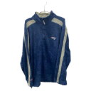 【中古】【古着】 NFL フリースジャケット Lサイズ エヌエフエル ブルー系 古着卸 アメリカ仕入 t2410-3346