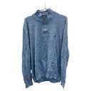 【中古】【古着】 NAUTICA ニットジャケット XL サイズ ノーティカ ハーフジップ NAV TECH グレー系 古着卸 アメリカ仕入 t2410-3357