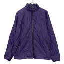 【中古】【古着】 L.L.Bean ダウン中綿ジャケット エルエルビーン M レディース パープル フルジップ キルティング 古着卸 アメリカ仕入 a610-7790