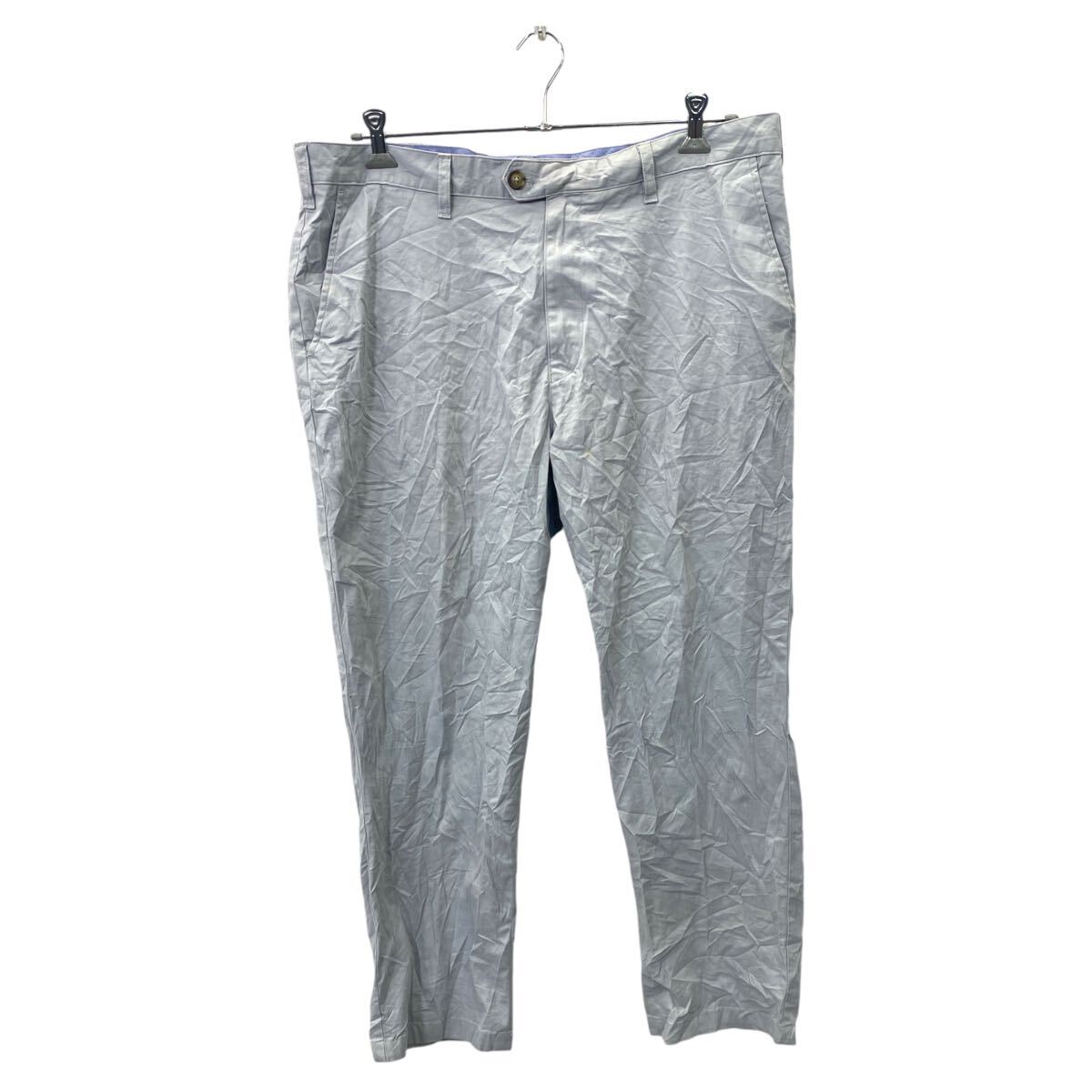 【中古】【古着】 NAUTICA カラーパンツ W38 ノーティカ ビッグサイズ グレー系 古着卸 アメリカ仕入 2410-444