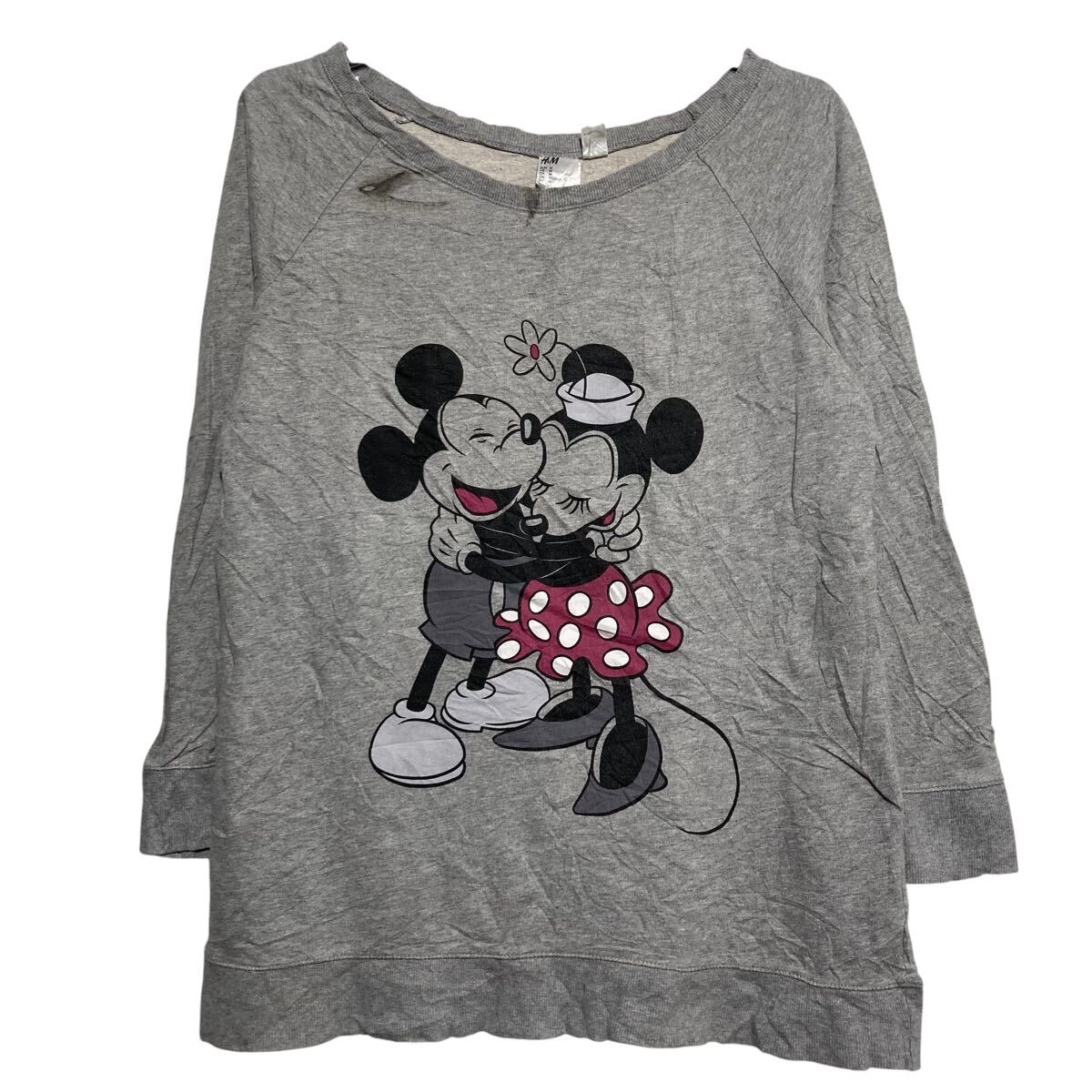 ����šۡڸ���� H&M ����饯�����������å� �ȥ졼�ʡ� ����������ɥ��� M ���졼 �ץ륪���С� �饰��� �ߥå��� ���岷 ����ꥫ���� a610-7...