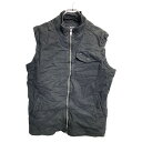 【中古】【古着】 RVCA ベスト Sサイズ ルーカ ブラック 古着卸 アメリカ仕入 t2410-3399