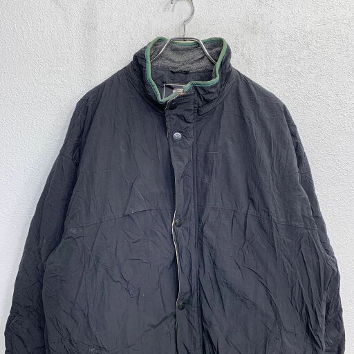 【中古】【古着】 STARTER ナイロンジャケット Lサイズ スターター ブラック 古着卸 アメリカ仕入 t2410-3426