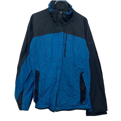 【中古】【古着】 Columbia ジャケット コロンビア レディース M ライトブルー ブラック ジップアップ ラグラン ポケット付き 古着卸 アメリカ仕入 a610-8021 【中古】【古着】 Columbia ジャケット コロンビア レディース M ライトブルー ブラック ジップアップ ラグラン ポケット付き 古着卸 アメリカ仕入 a610-8021