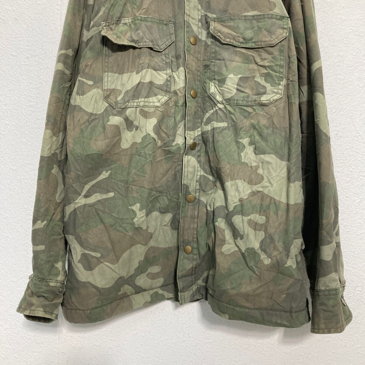 桑和 964 長袖ブルゾン(反射材付き) Mサイズ ブルー(8) SOWA