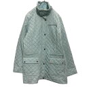 【中古】【古着】 Calvin Klein ジップアップ キルティング ナイロンジャケット レディース XL ライトブルー 古着卸 アメリカ仕入 a610-8160