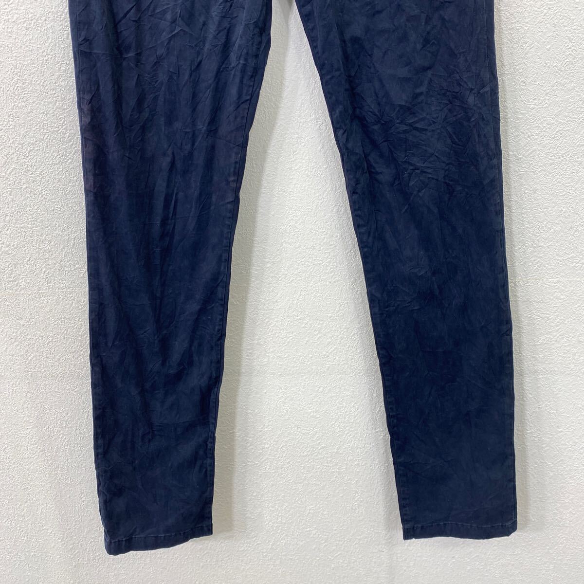 【中古】【古着】 TOMMY HILFIGER カラーパンツ W33 トミーヒルフィガー ネイビー 古着卸 アメリカ仕入 2411-22
