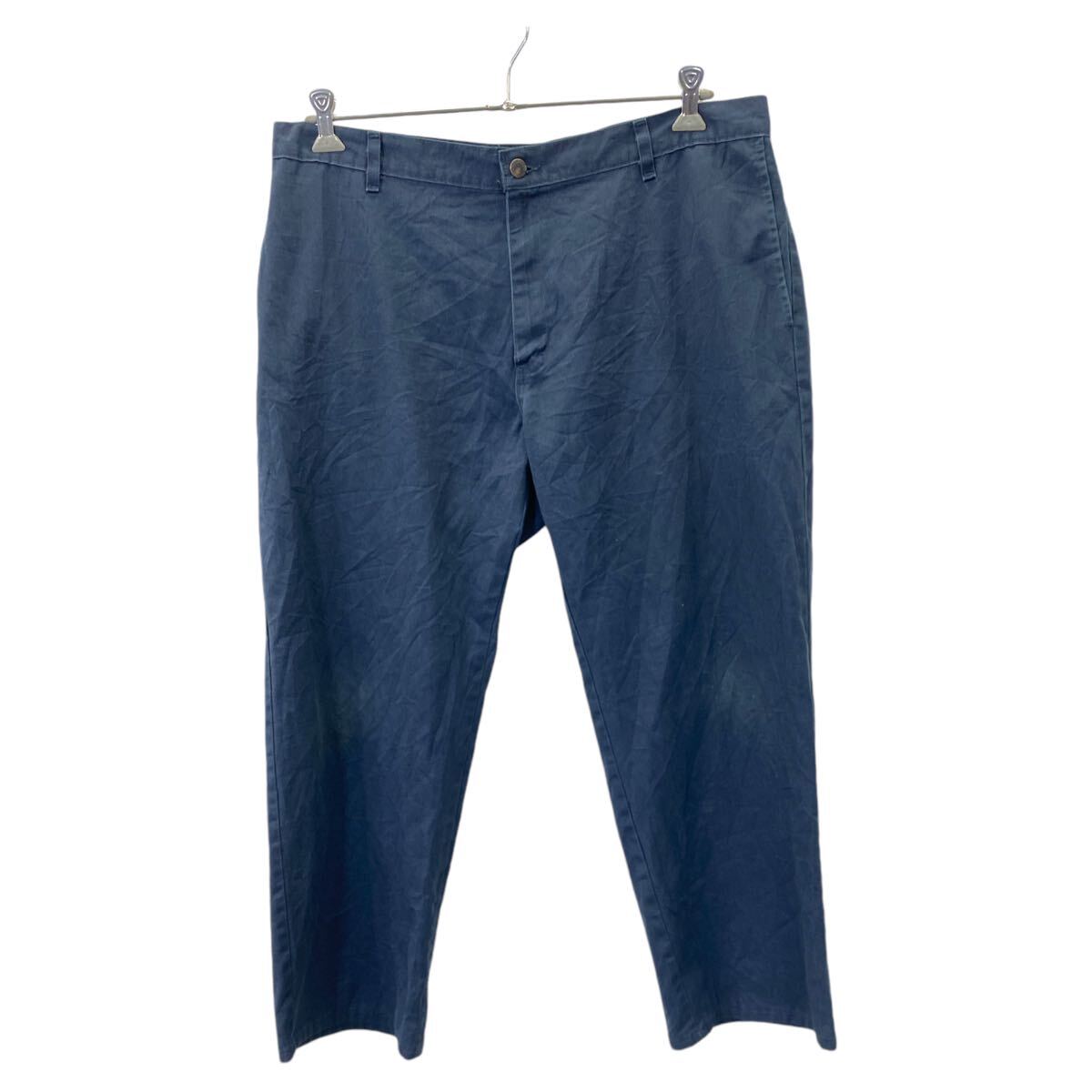 【中古】【古着】 Dickies チノパンツ ワークパンツ W38 ディッキーズ ネイビー 古着卸 アメリカ仕入 2411-38