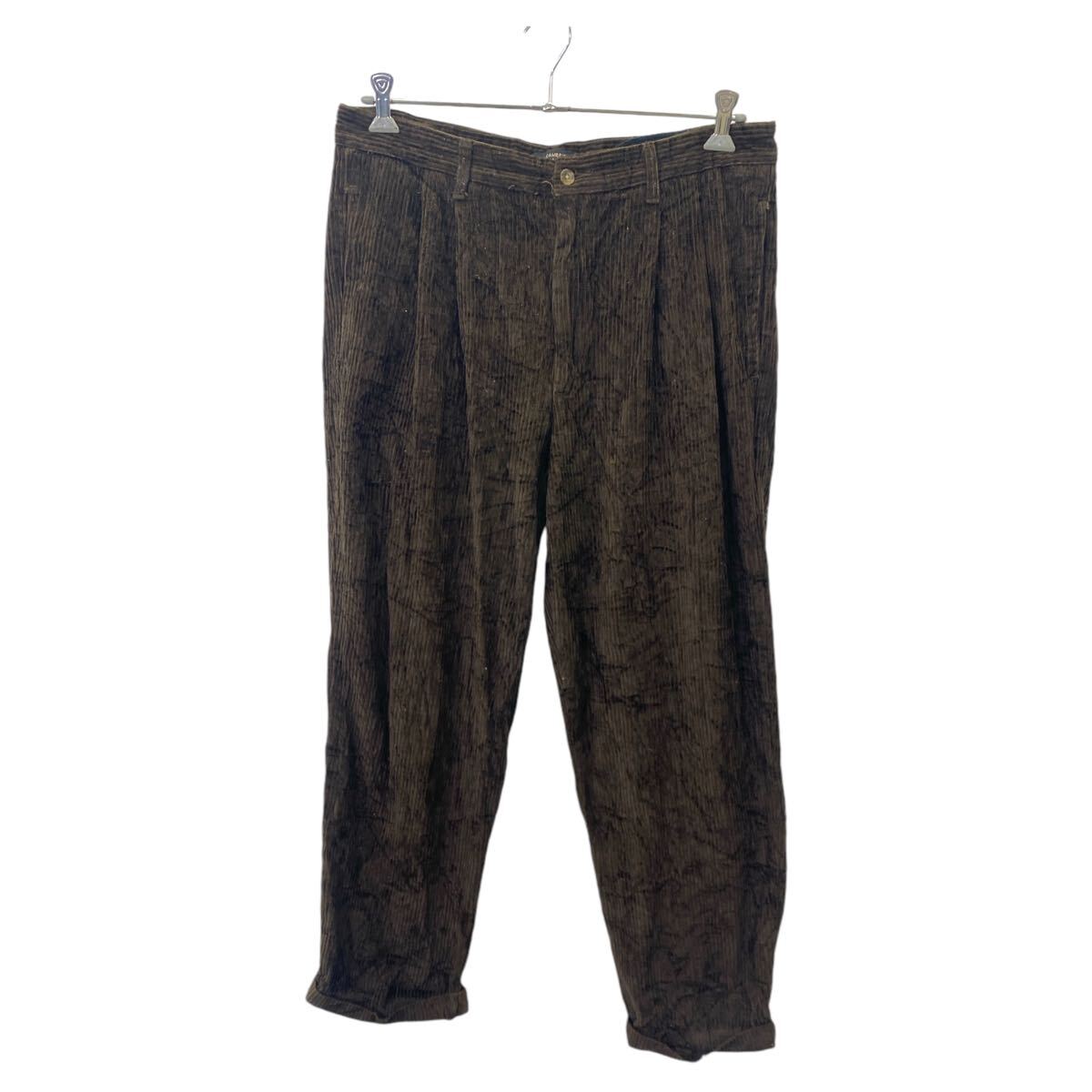 【中古】【古着】 CAMBRIDGE コーデュロイパンツ W36 キャンブリッジ ビッグサイズ コットン ブラウン系 古着卸 アメリカ仕入 2411-56(4.0)