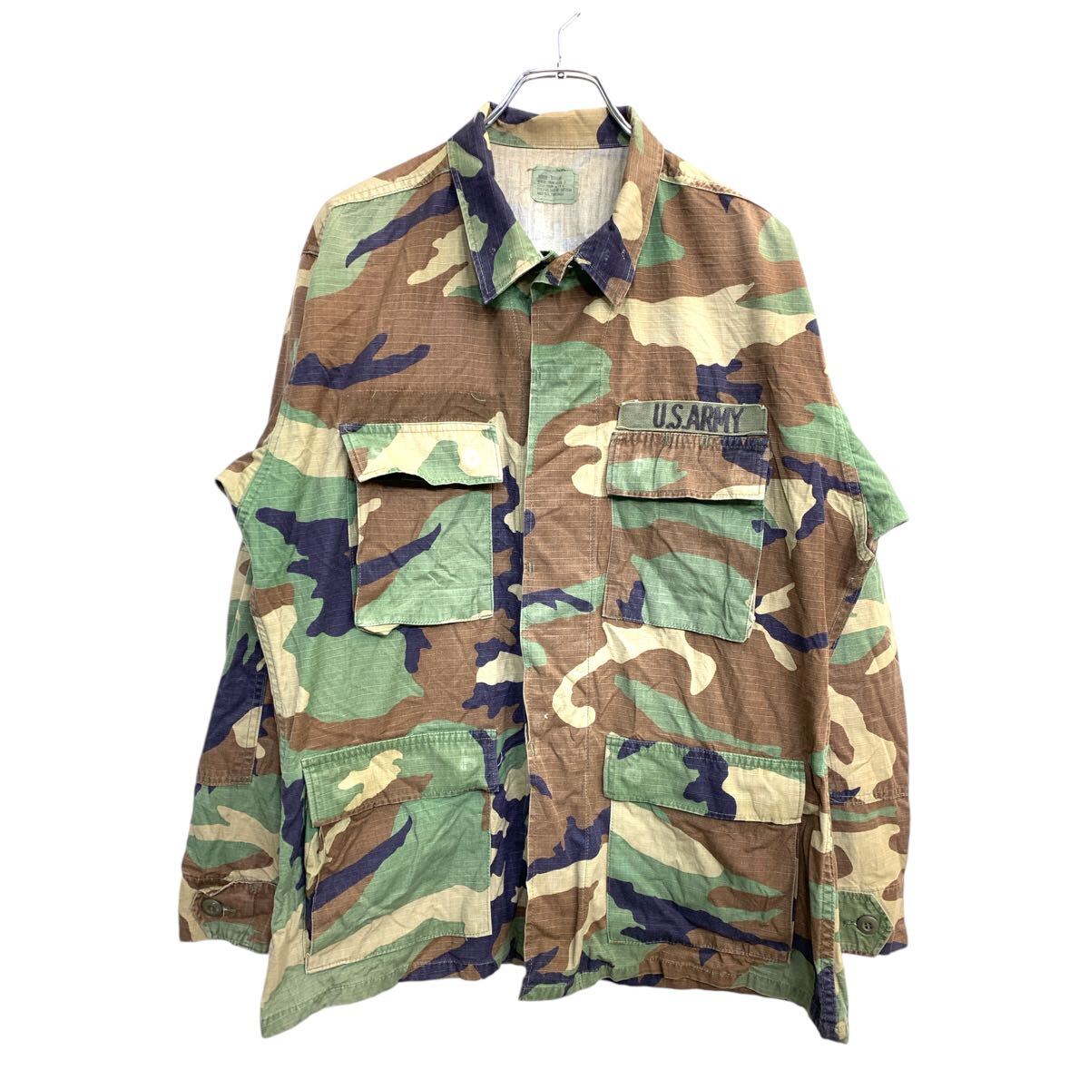 Military Jacket - 【中古】【古着】 ミリタリージャケット Mサイズ 迷彩 カモフラ 古着卸 アメリカ仕入 t2411-3041