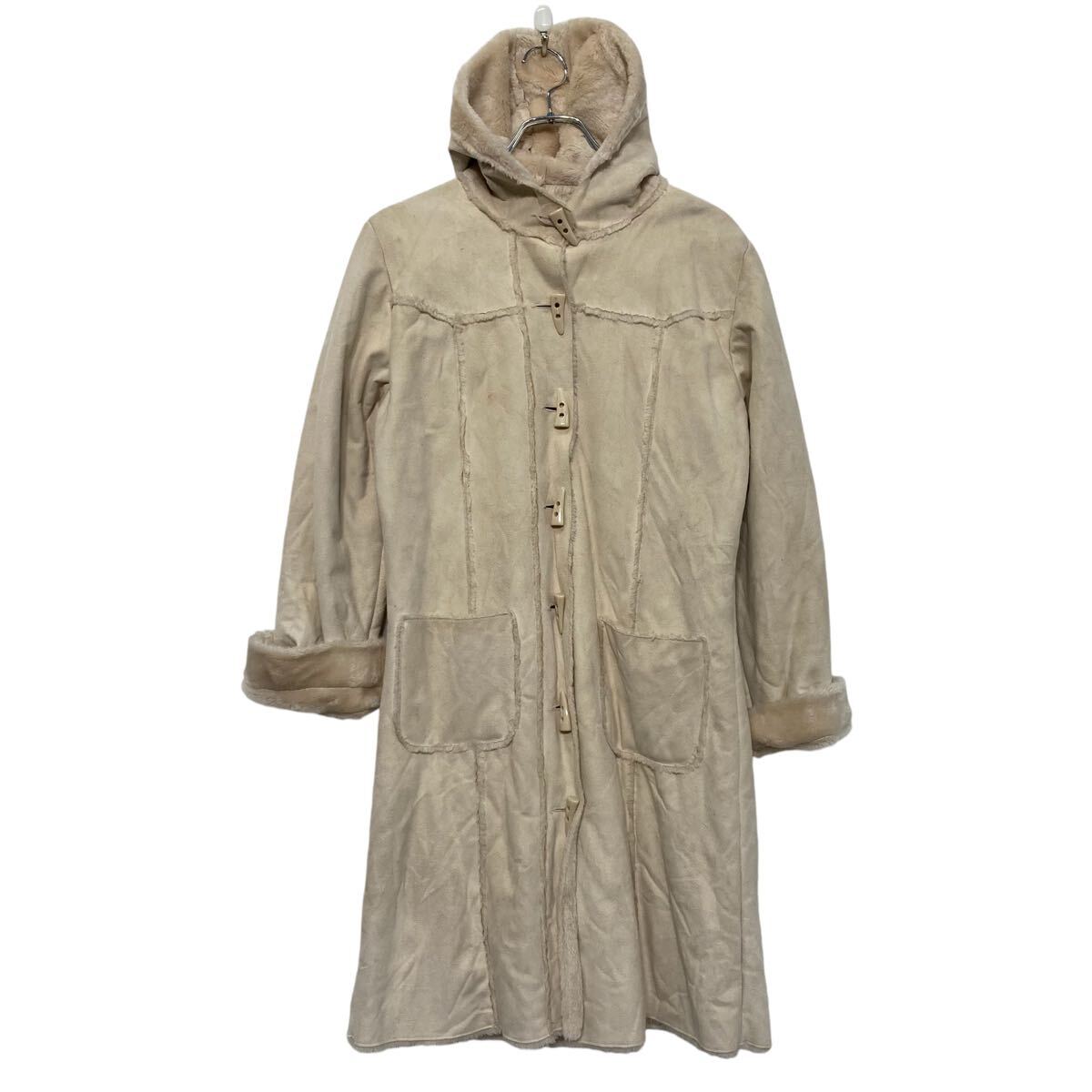 【中古】【古着】 コート キッズ XL~ アイボリー ビッグサイズ トグルボタン 防寒 古着卸 アメリカ仕入 a611-5513