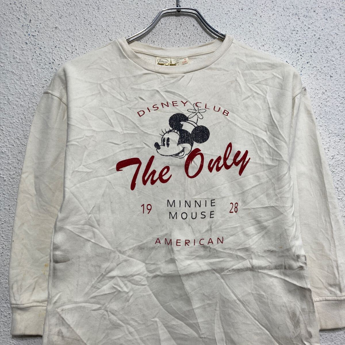 【中古】【古着】 Disney キャラクター スウェット トレーナー ディズニー キッズ ...