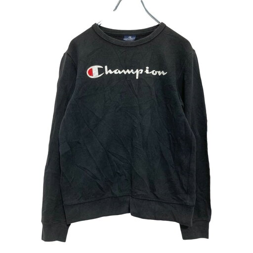 【中古】【古着】 Champion ロゴスウェット トレーナー キッズ L 150〜 ブラック チャンピオン 古着卸 アメリカ仕入 a611-5732 【中古】【古着】 Champion ロゴスウェット トレーナー キッズ L 150〜 ブラック チャンピオン 古着卸 アメリカ仕入 a611-5732