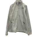【中古】【古着】 THE NORTH FACE ジップアップ フリースジャケット レディース M ホワイト ノースフェイス アウトドア 古着卸 アメリカ仕入 a611-6001