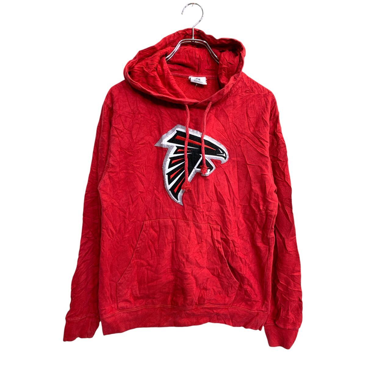 【中古】【古着】 NFL ロゴ スウェット パーカー Sサイズくらい エヌエフエル レッド 古着卸 アメリカ仕入 t2411-3399(4)