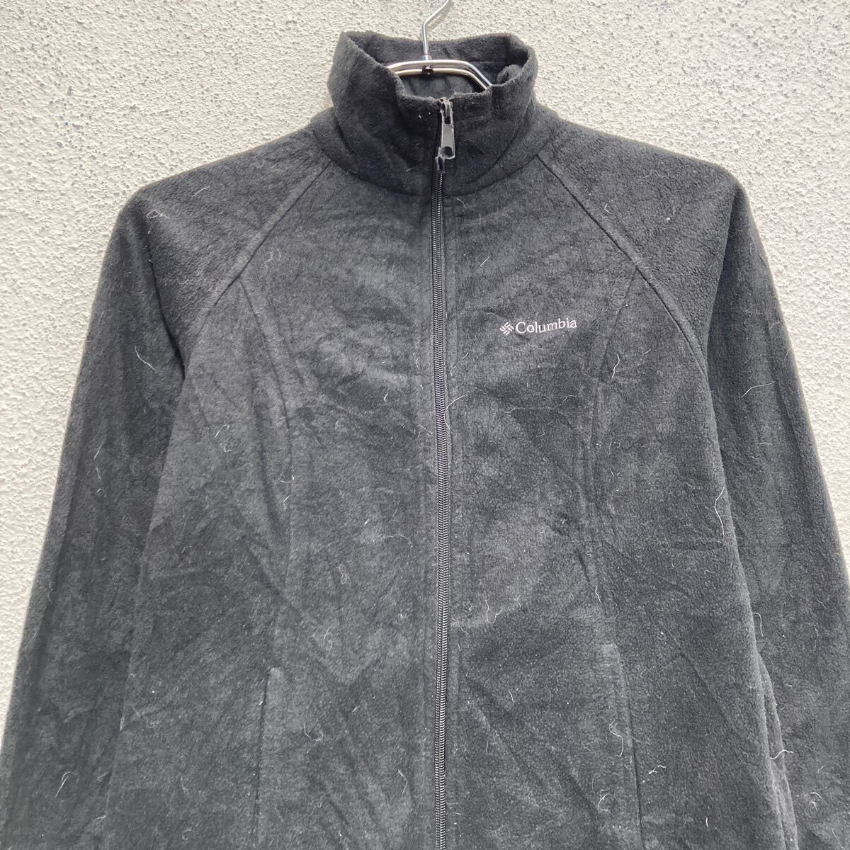【中古】【古着】 Columbia フリースジャケット コロンビア S ブラック アウトドア フルジップ 古着卸 アメリカ仕入 a611-6241