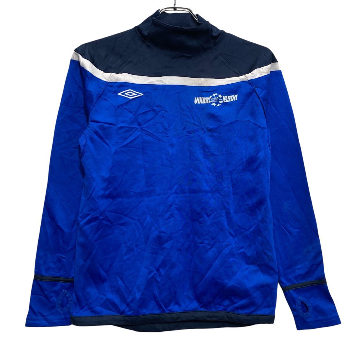 【中古】【古着】 UMBRO プリントスウェット トレーナー キッズ L~ ブルー プルオーバー スポーツ バッグプリント 古着卸 アメリカ仕入 a611-64...