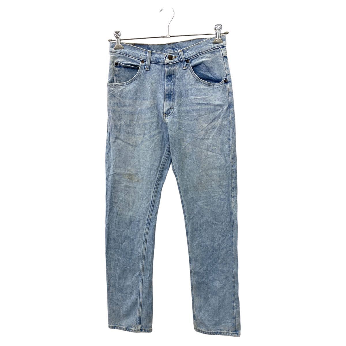 Rakuten - 【中古】【古着】 Wrangler デニムパンツ W30 ラングラー ライトブルー系 古着卸 アメリカ仕入 2411-108