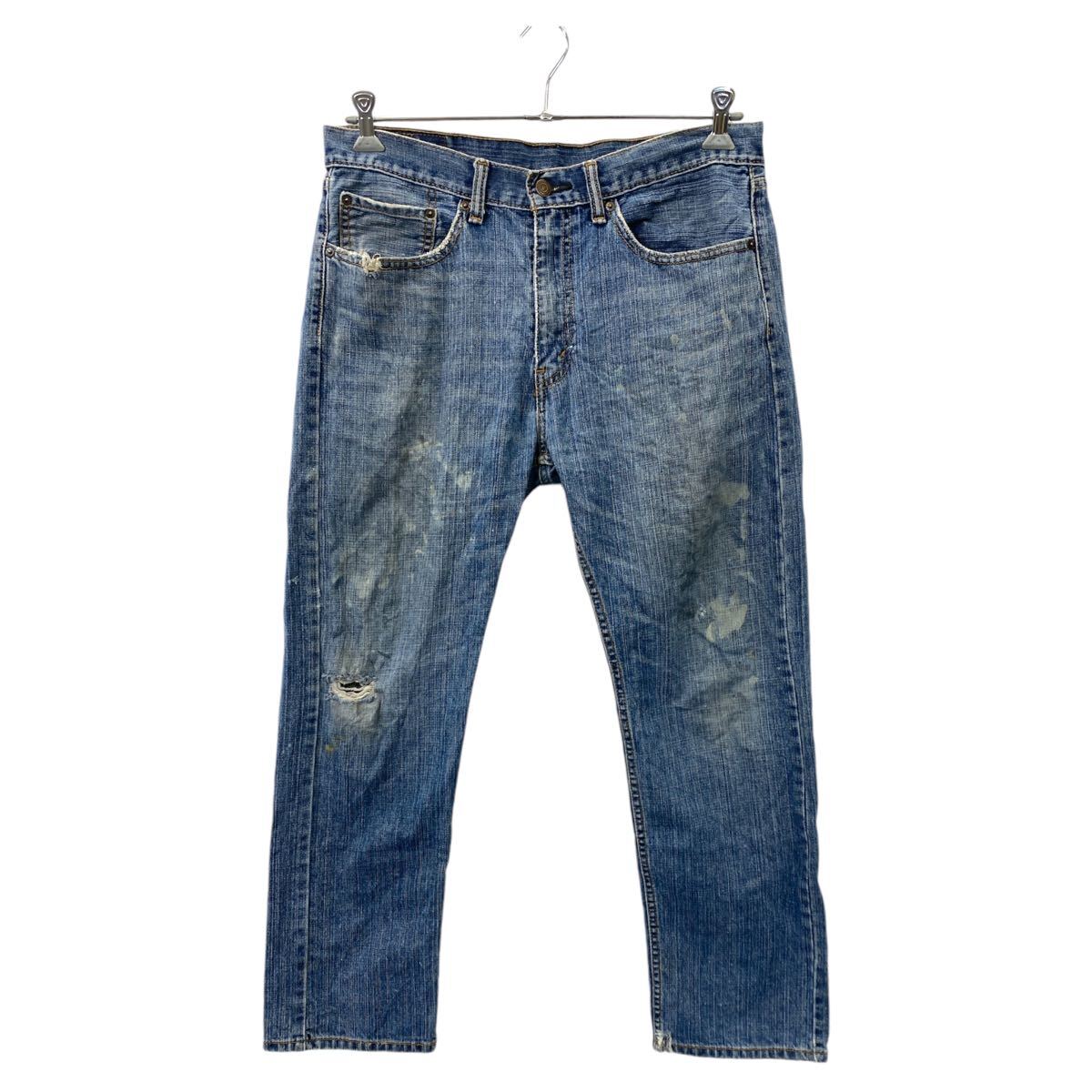 【中古】【古着】 Levi's 505 W34 リーバイス ブルー系 古着卸 アメリカ仕入 2411-115