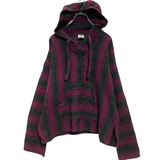 【中古】【古着】 ARTILANA メキシカンパーカー M ピンク ブラック メキシコ製 裏起毛 ヒッピー 民族 プルオーバー 古着卸 アメリカ仕入 a611-7298 【中古】【古着】 ARTILANA メキシカンパーカー M ピンク ブラック メキシコ製 裏起毛 ヒッピー 民族 プルオーバー 古着卸 アメリカ仕入 a611-7298