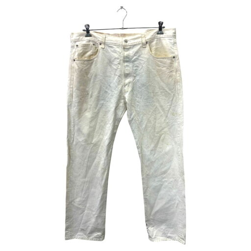 【中古】【古着】 Levi's 501 デニムパンツ W38 リーバイス ビッグサイズ メキシコ製 コットン ボタンフライ ホワイト系 古着卸 アメリカ仕入 2411-179 【中古】【古着】 Levi's 501 デニムパンツ W38 リーバイス ビッグサイズ メキシコ製 コットン ボタンフライ ホワイト系 古着卸 アメリカ仕入 2411-179