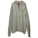 【中古】【古着】 CHAPS コットン ニット セーター XXL ライトベージュ ハーフボタン ビッグサイズ 古着卸 アメリカ仕入 a611-7732|詳細画像