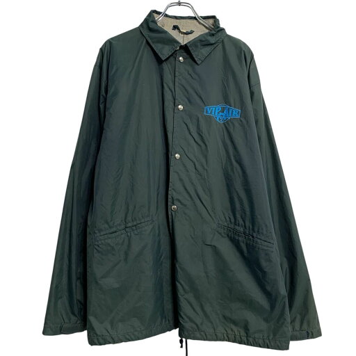 【中古】【古着】 コーチジャケット XL ダークグレー スナップボタン ビッグサイズ バックプリント 中綿 アウター 古着卸 アメリカ仕入 a611-7754 【中古】【古着】 コーチジャケット XL ダークグレー スナップボタン ビッグサイズ バックプリント 中綿 アウター 古着卸 アメリカ仕入 a611-7754
