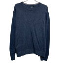 【中古】【古着】 NAUTICA コットンニット セーター XL ネイビー ビッグサイズ ノーティカ クルーネック 古着卸 アメリカ仕入 a611-7862