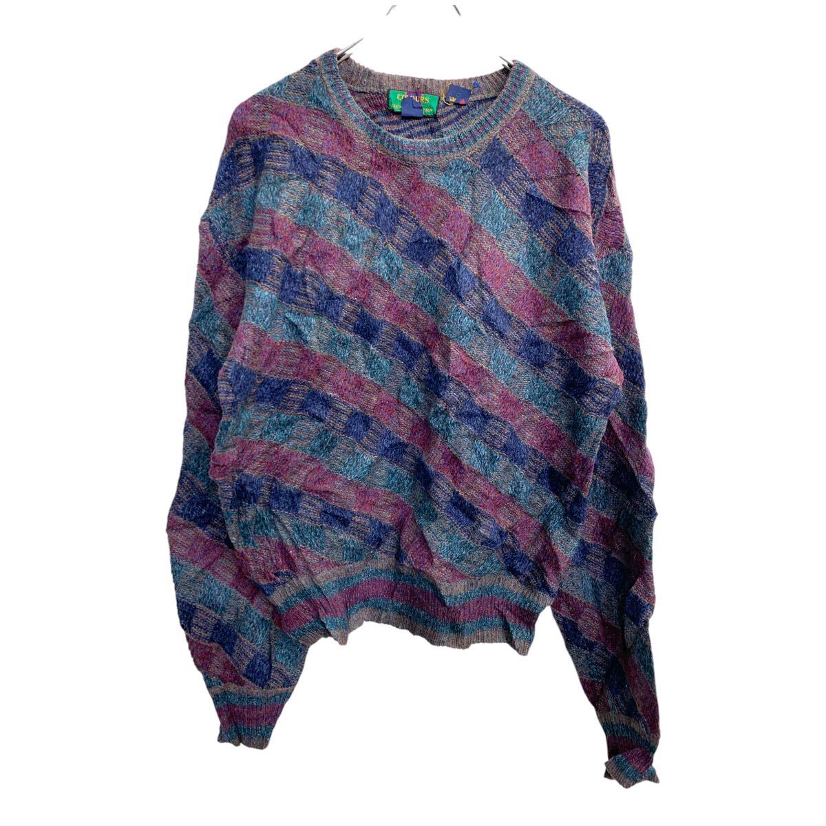 【中古】【古着】 COLURS by ALEXANDRA JULIAN セーター Mサイズ アレクサンダージュリアン ウール 古着卸 アメリカ仕入 t2411-3916