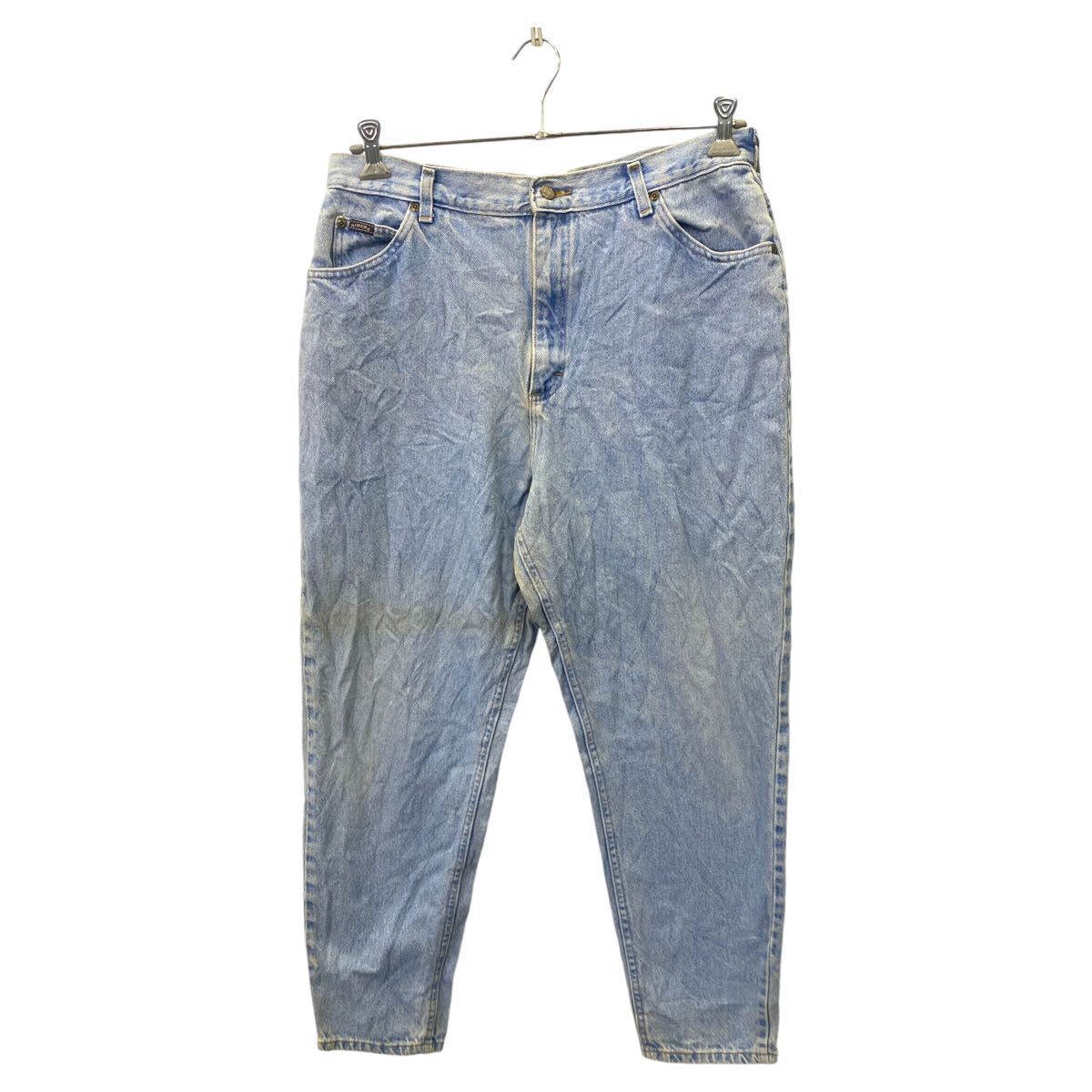 Rakuten - 【中古】【古着】 DENIM RIDERS デニムパンツ W34相当 デニムライダース メキシコ製 コットン ライトブルー系 古着卸 アメリカ仕入 2411-250
