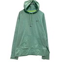 【中古】【古着】 NIKE ロゴ ジャージ パーカー レディース M ミントグリーン ナイキ スポーツウェア 古着卸 アメリカ仕入 a611-8224