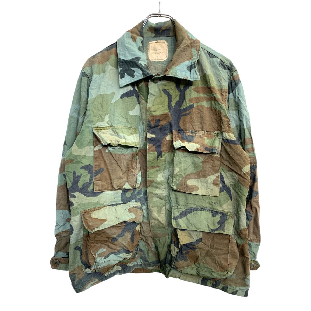 Military Jacket - 【中古】【古着】 ミリタリージャケット Mサイズ カモフラ 迷彩 古着卸 アメリカ仕入 t2411-4048