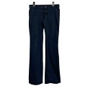 【中古】【古着】 Dickies チノパンツ デッキーズ レディース W29 ネイビー 細身 コットン 古着卸 アメリカ仕入 a611-8285