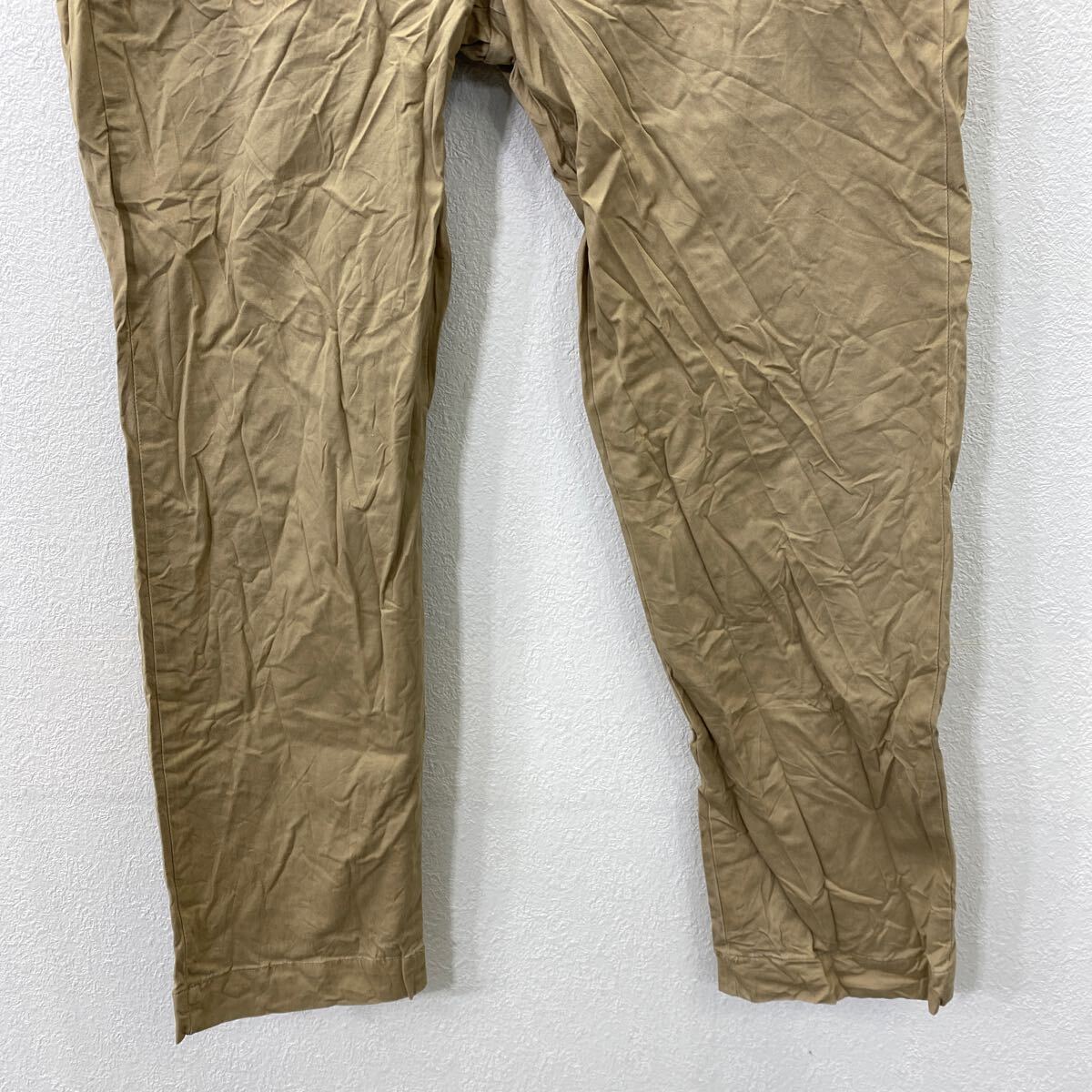 【中古】【古着】 Polo Ralph Lauren チノパンツ W34 ポロラルフローレン ストレッチ ストレートフィット ベージュ系 古着卸 アメリカ仕入 2411-325