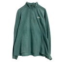 【中古】【古着】 THE NORTH FACE フリースジャケット レディース L. ブルーグレー ノースフェイス ハーフジップ アウトドア 古着卸 アメリカ仕入 a611-8523