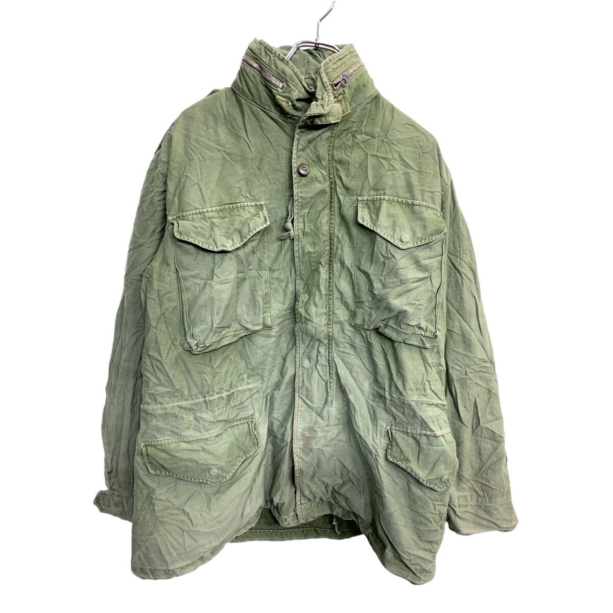 Coat - 【中古】【古着】 ミリタリージャケット Lサイズくらい グリーン 古着卸 アメリカ仕入 t2411-4198
