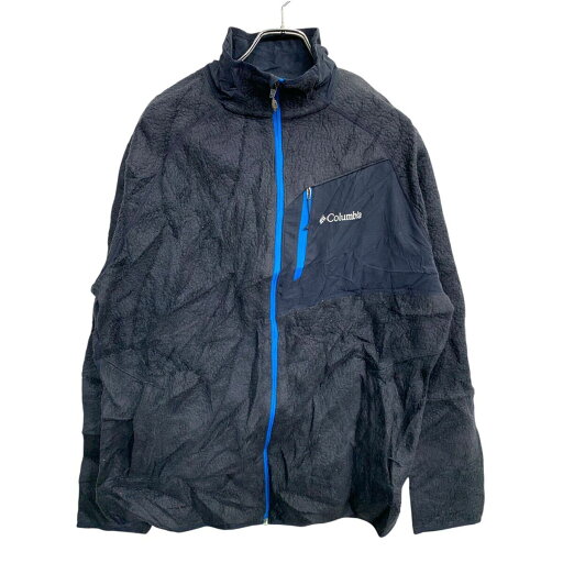 【中古】【古着】 Columbia フリースジャケット XLサイズ コロンビア ネイビー 古着卸 アメリカ仕入 t2411-4223 【中古】【古着】 Columbia フリースジャケット XLサイズ コロンビア ネイビー 古着卸 アメリカ仕入 t2411-4223