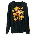 【中古】【古着】 NARUTO 長袖 プリントTシャツ L ナルト ブラック ロングスリーブ ロンT ロングTシャツ 古着卸 アメリカ仕入 a611-8741